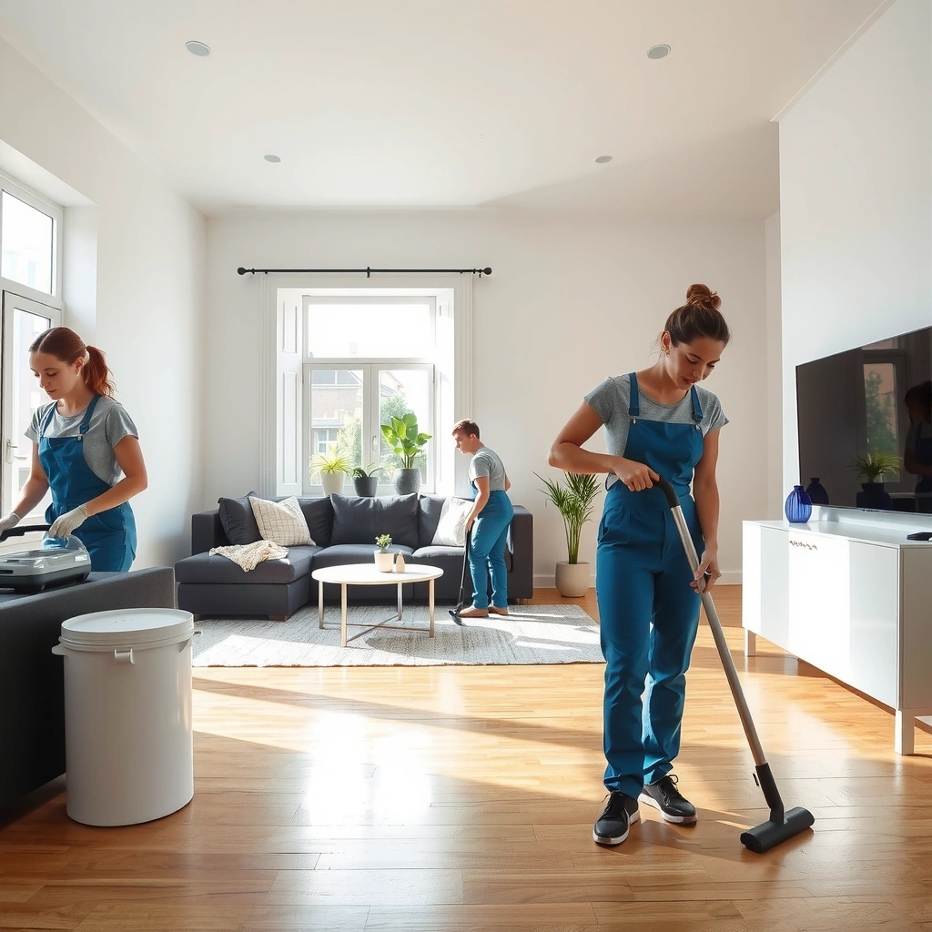 Residential house cleaning service