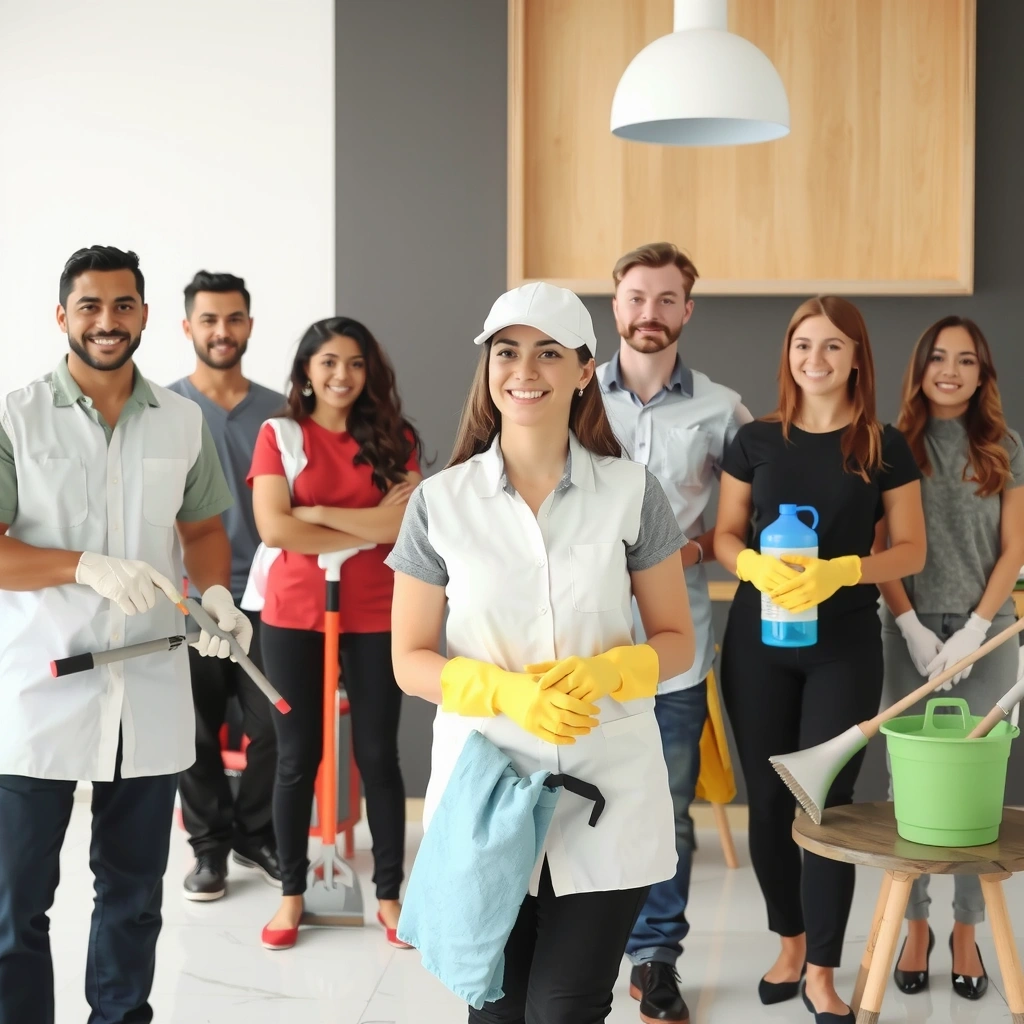 CleaningLux professional team